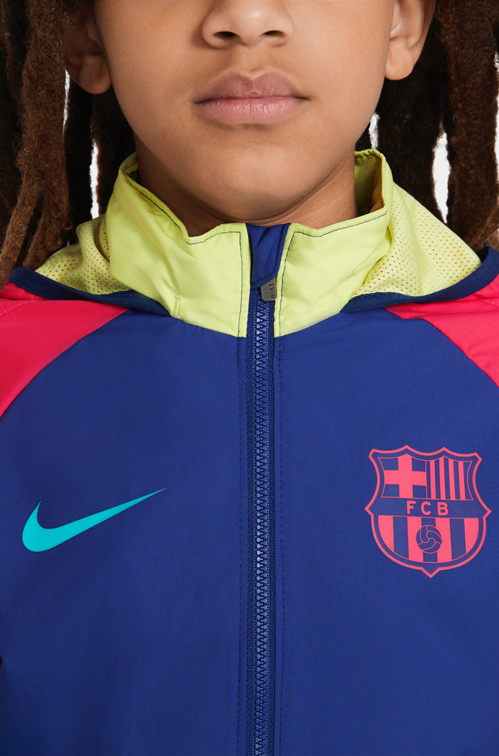 Chaqueta cortavientos entrenamiento FC Barcelona - Junior Barça Store Spotify Camp Nou
