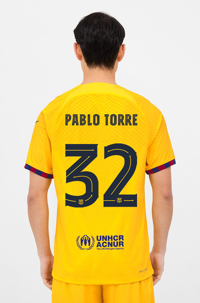 FC Barcelona fourth match shirt 22/23 - PABLO TORRE