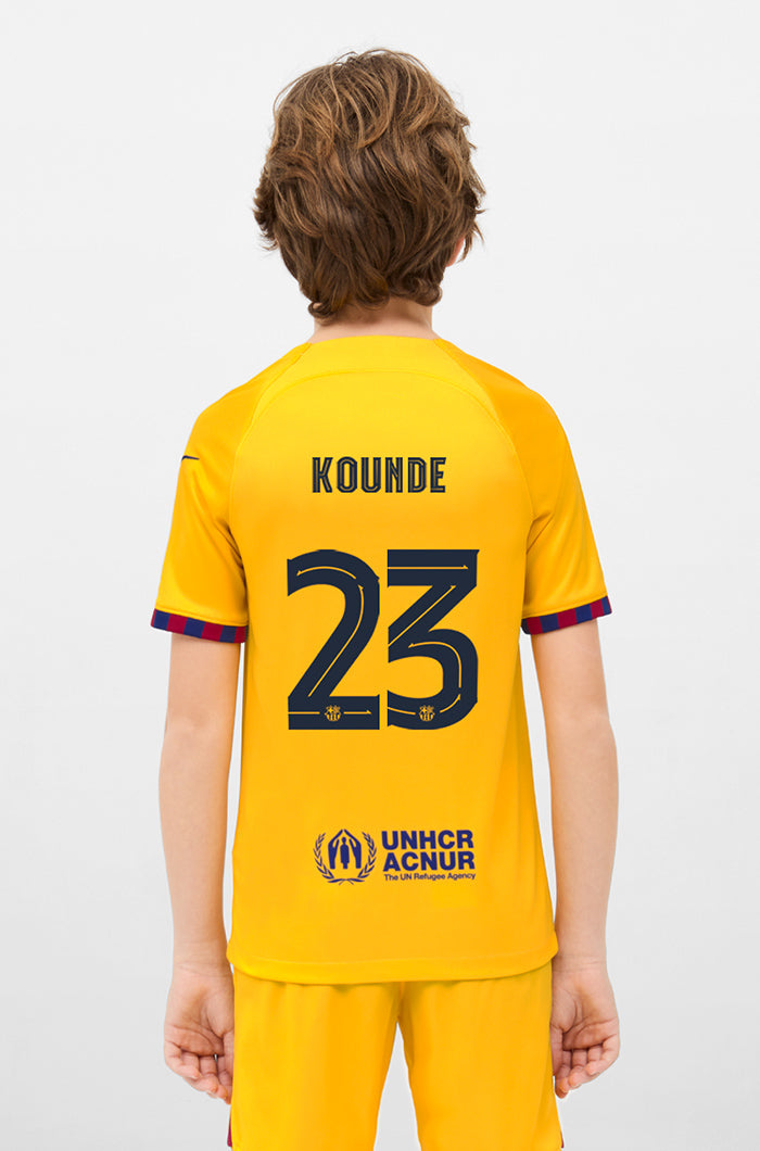 FC Barcelona fourth shirt 22/23 - Junior - KOUNDE