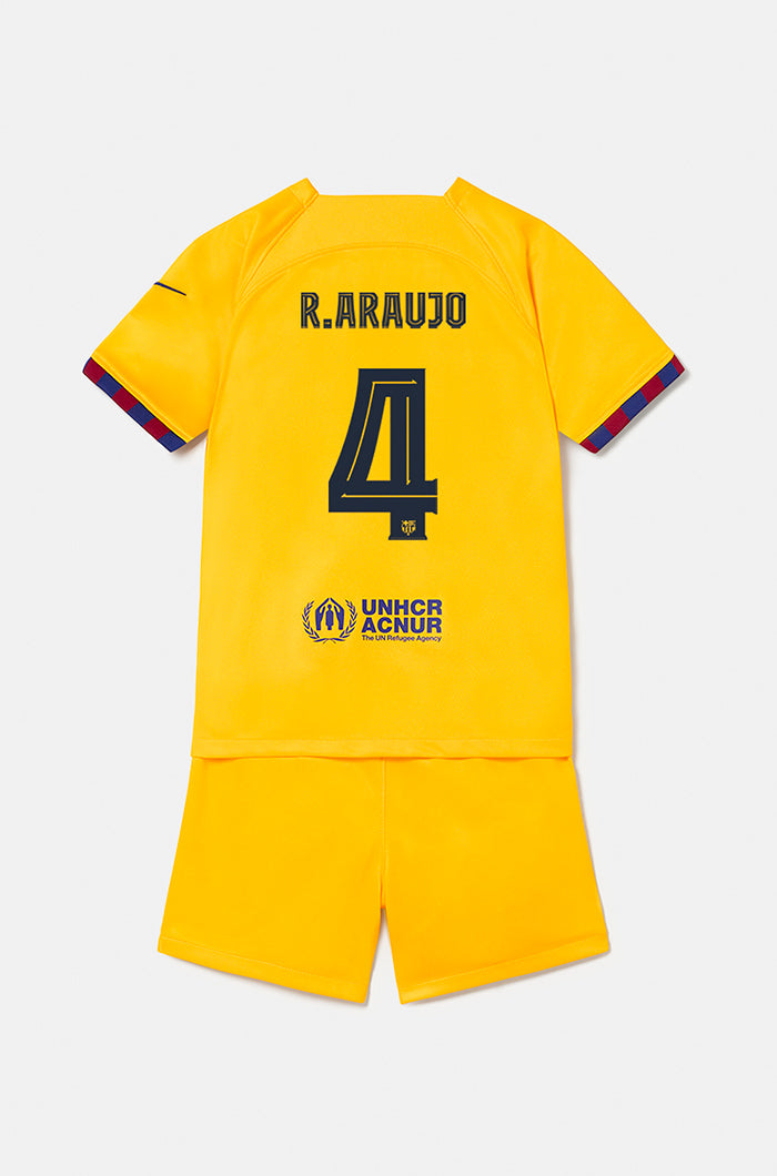 FC Barcelona fourth Kit 22/23 - Baby - R. ARAUJO