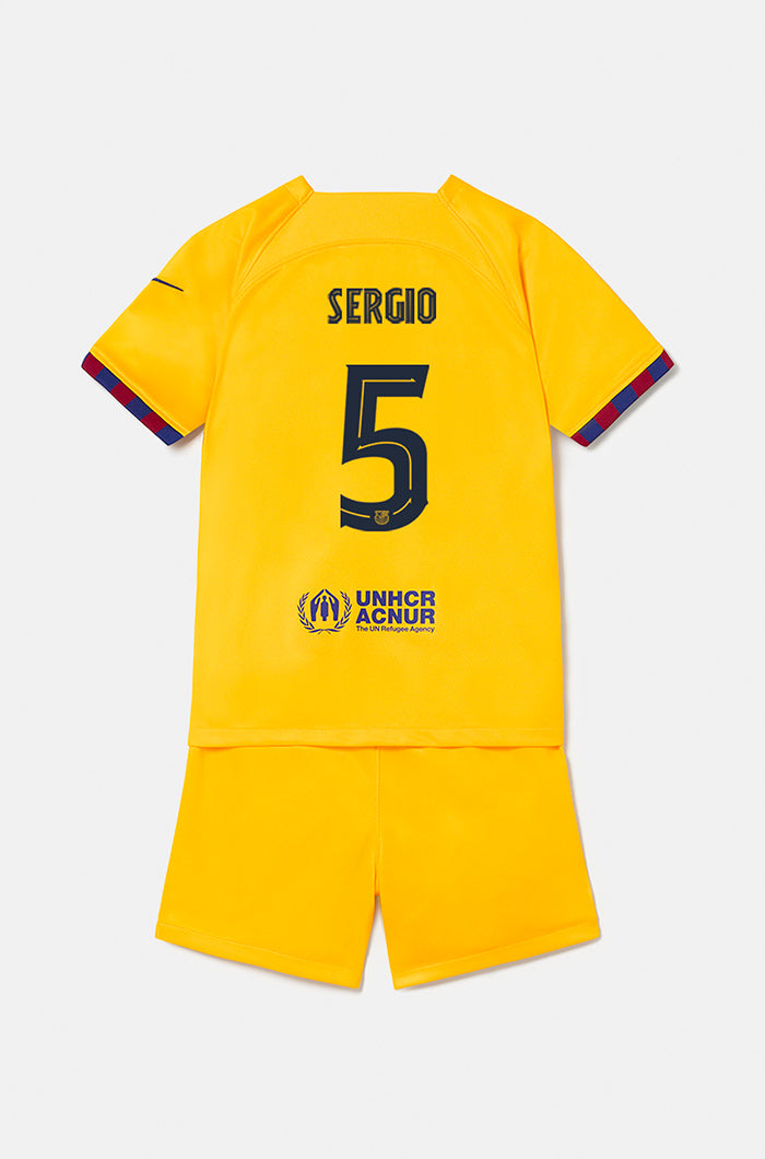 FC Barcelona fourth Kit 22/23 - Baby - SERGIO