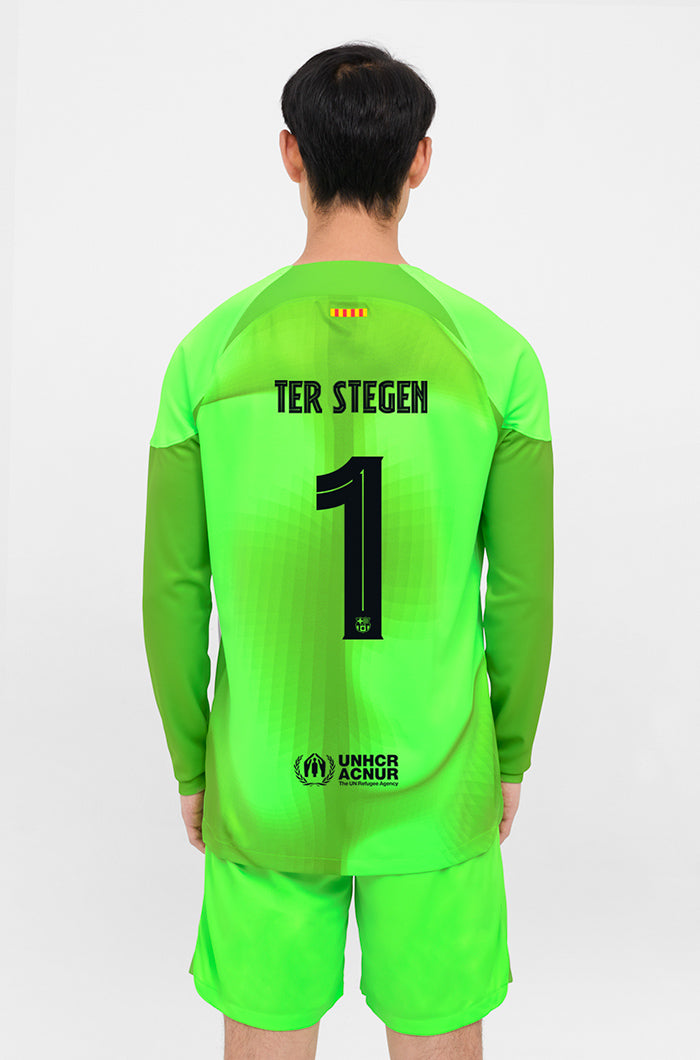 FC Barcelona Goalkeeper green Shirt 22/23 - TER STEGEN