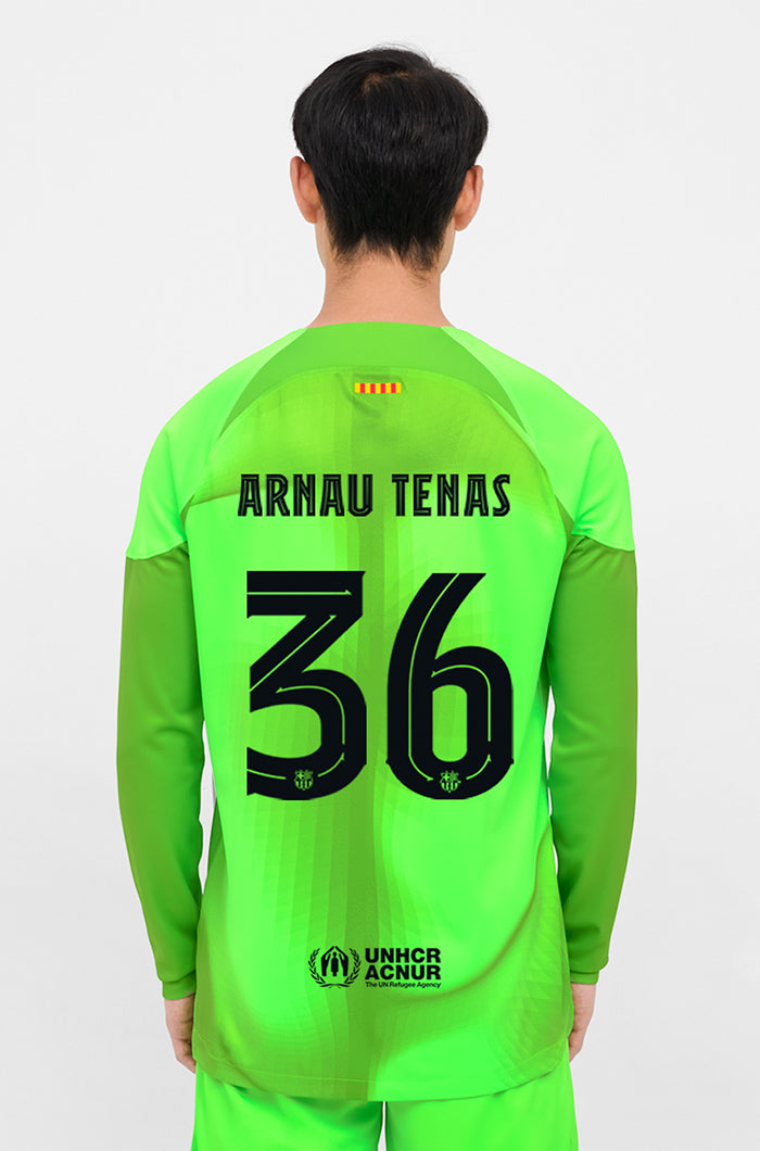 FC Barcelona Goalkeeper green Shirt 22/23 - ARNAU TENAS