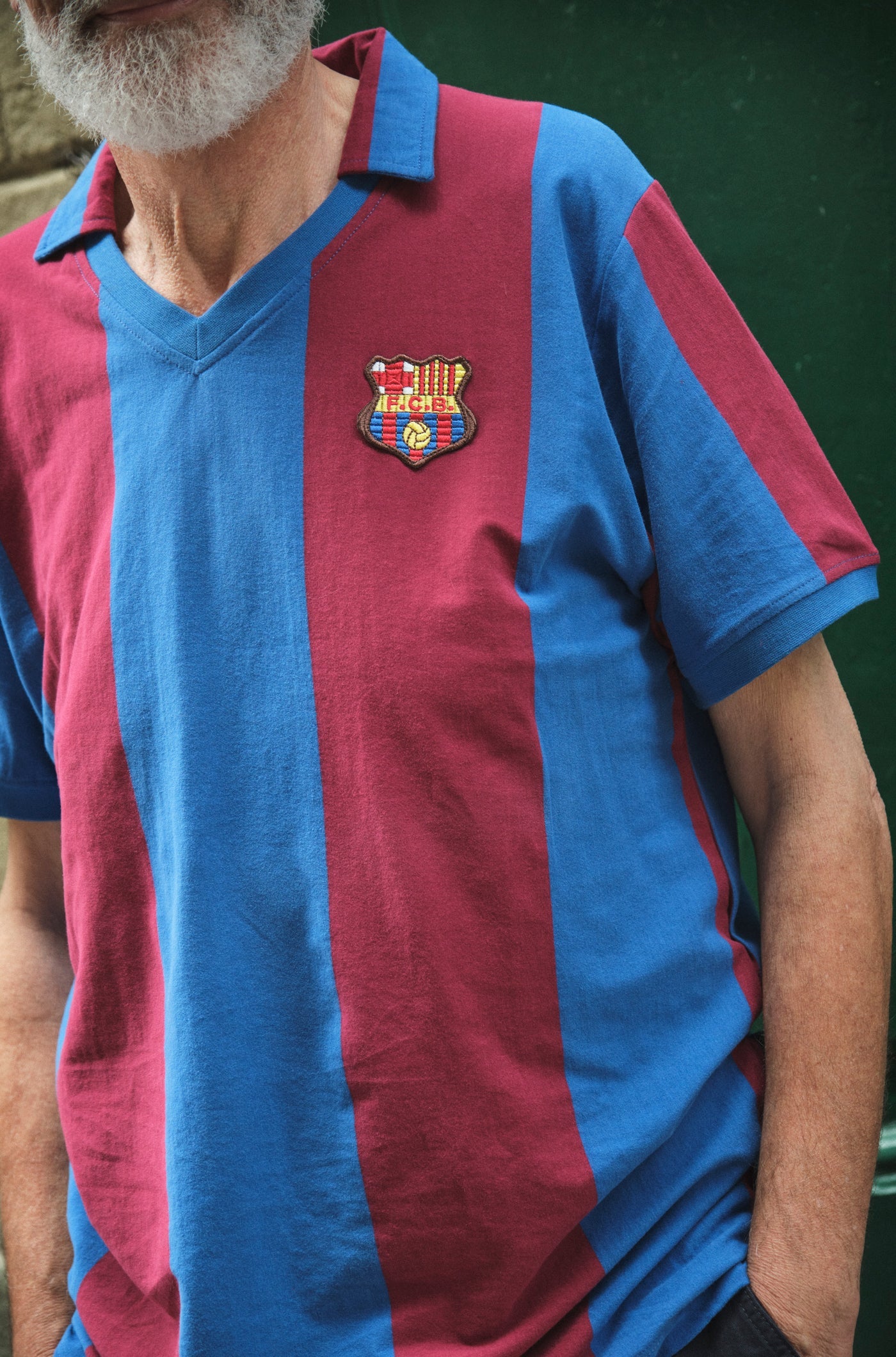 Samarreta 1r Equipament FC Barcelona 1980-81