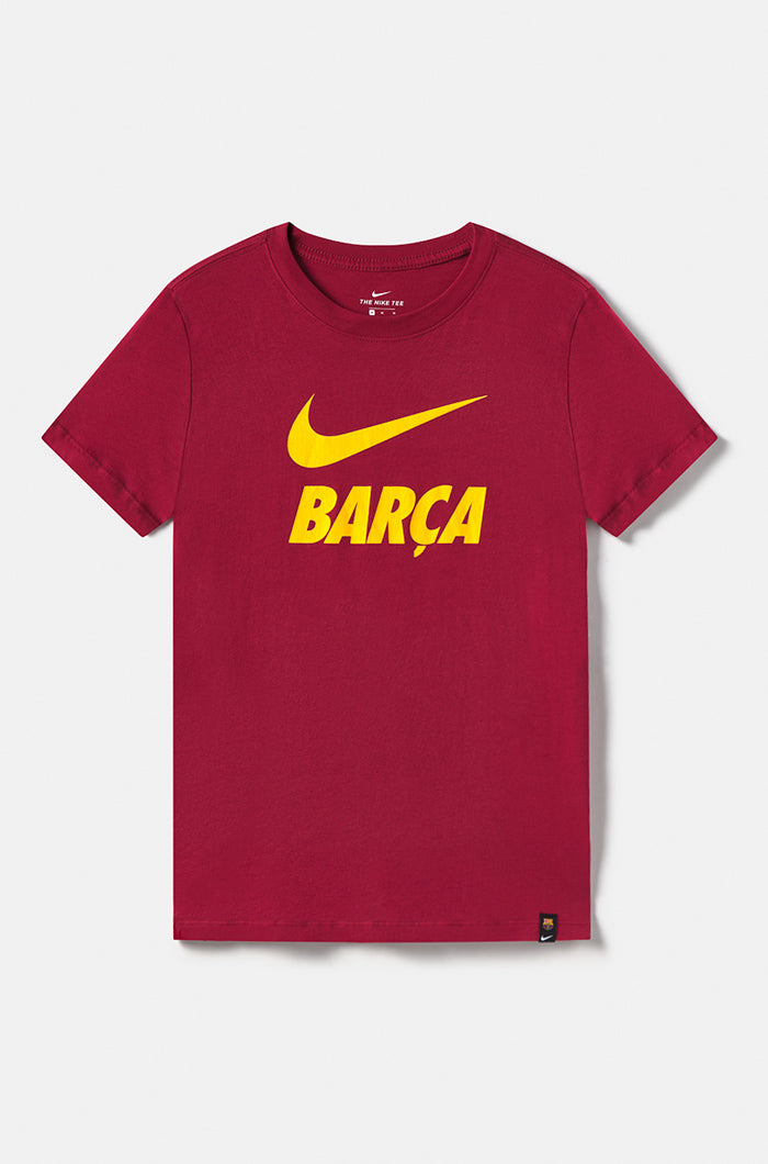 “Barça” T-shirt – Maroon