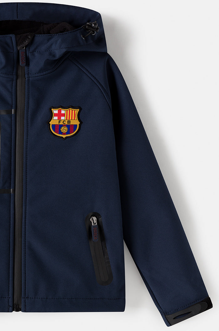 FC Barcelona Softshell Jacket – Boys