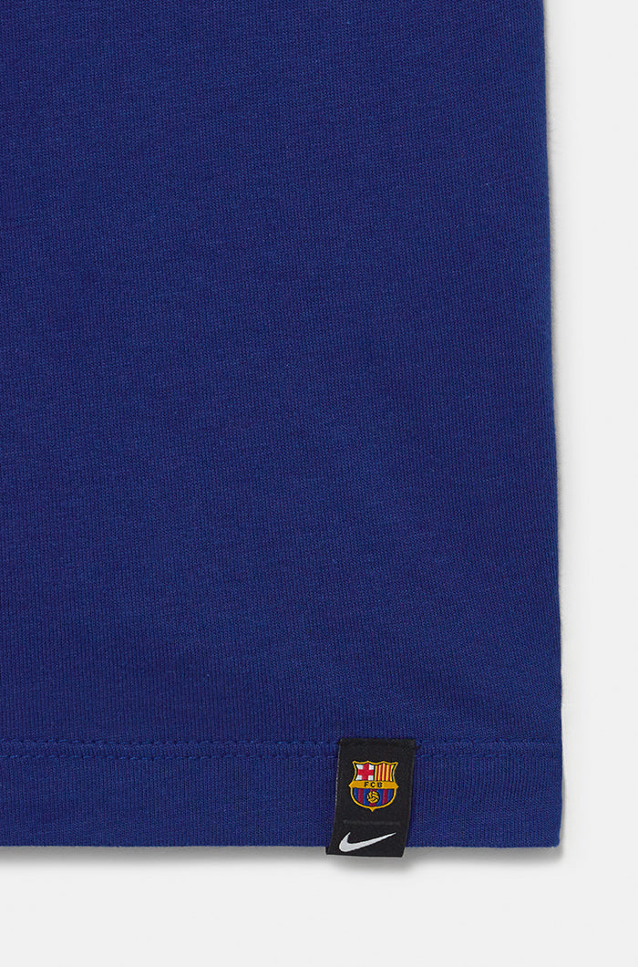 T-Shirt „Barça“ - Mittelhelles Blau