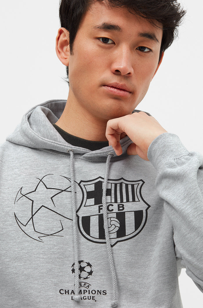 Sudadera canguro Champions League FC Barcelona