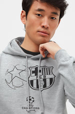 Sudadera canguro Champions League FC Barcelona