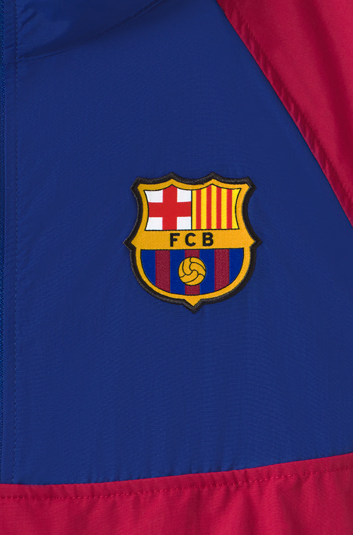 FC Barcelona waterproof blaugrana jacket