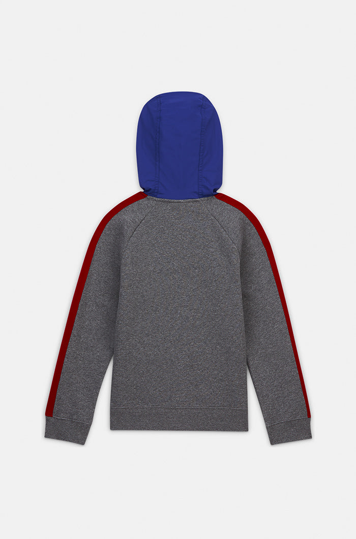 Sweatshirt à fermeture zippée avec écusson FC Barcelone - Junior
