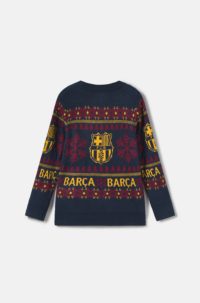 Sweat de Noël - Junior - Bleu