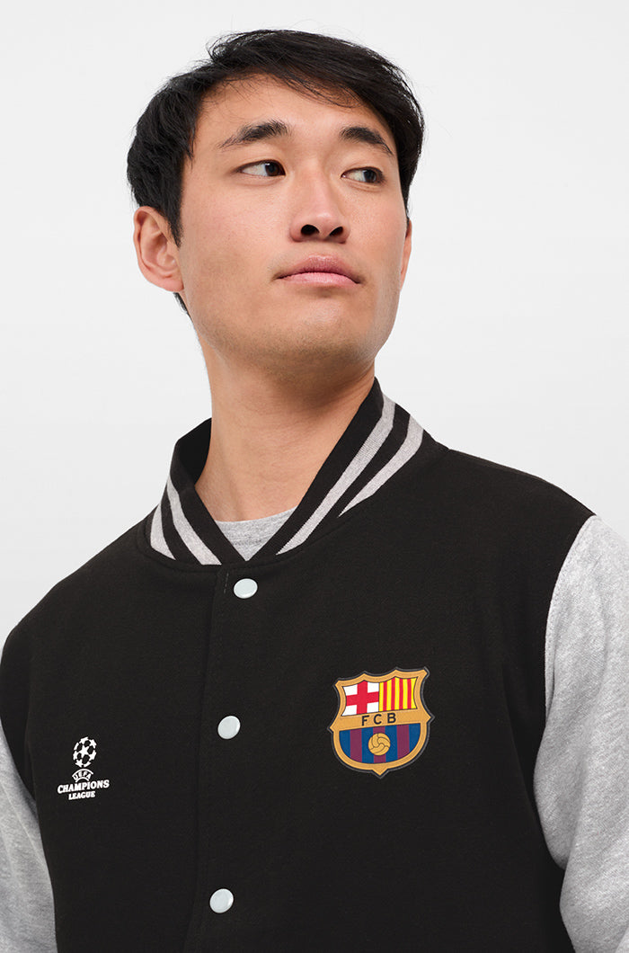 FC Barcelona Champions Baseball Jacket