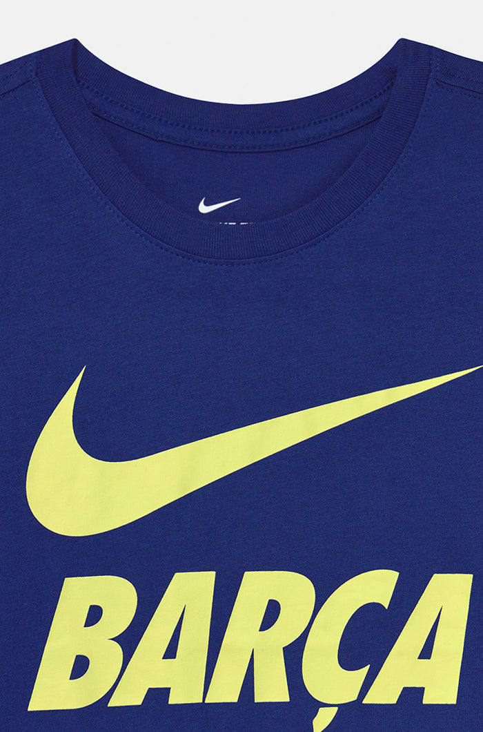 T-Shirt „Barça“ - Mittelhelles Blau