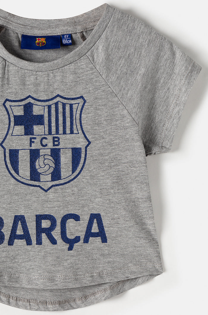 FC Barcelona shirt with team crest – Girl