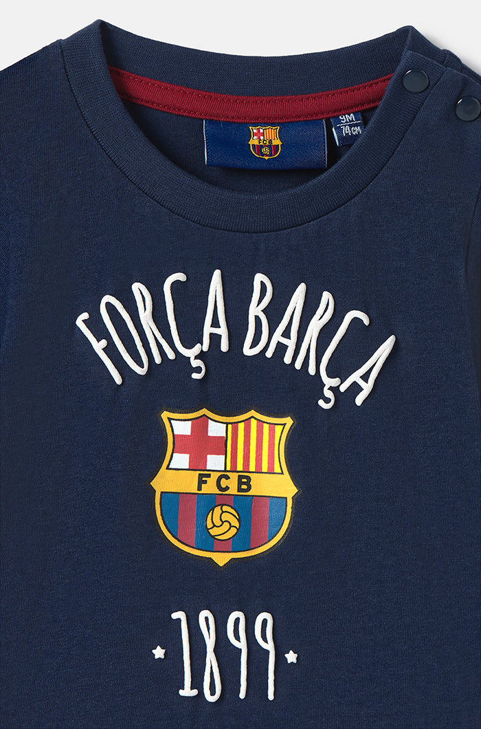Camiseta “Força Barça” - Bebé