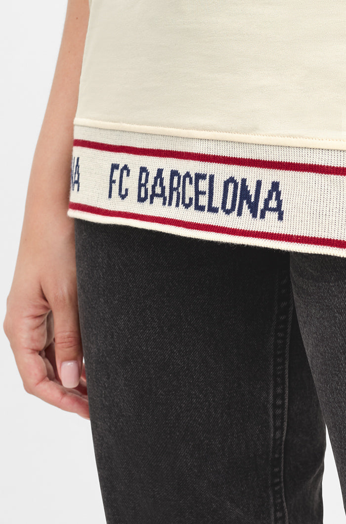 T-Shirt mit Streifen FC Barcelona