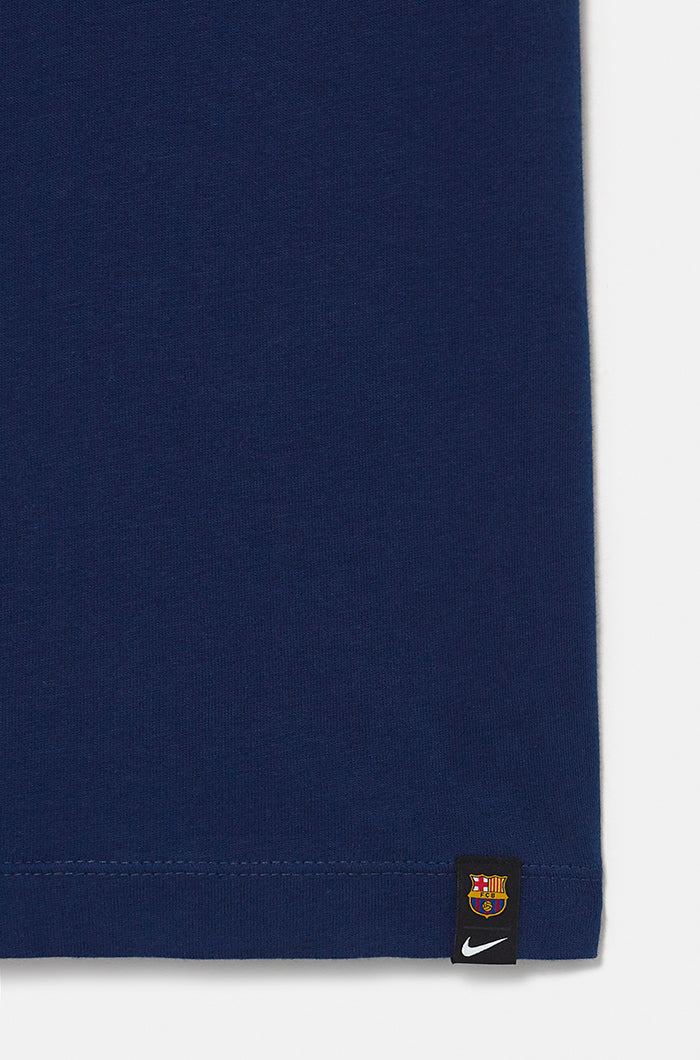 T-Shirt „Barça“ - Marineblau