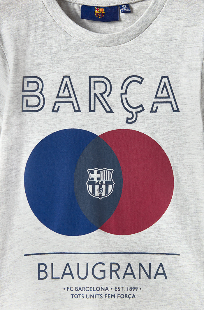 T-Shirt Barça „Tots Units Fem Força“ - Kinder