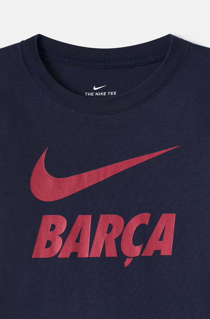 T-Shirt „Barça“ - Marineblau - Kinder