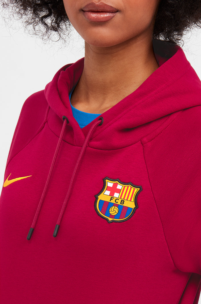Sweat-shirt capuche Barça Nike - Junior