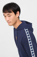 Sweat-shirt à capuche bleu marine Barça