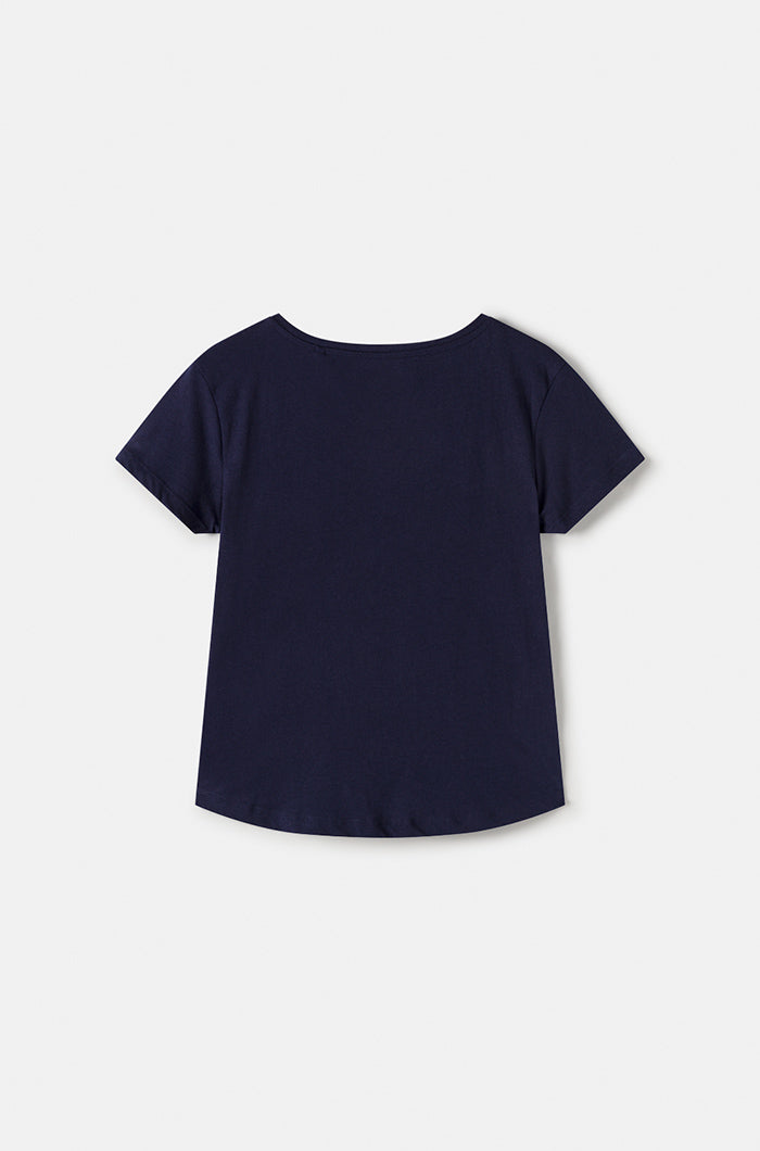 FC Barcelona Marine Blue Crest Logo Shirt – Barça Official Store