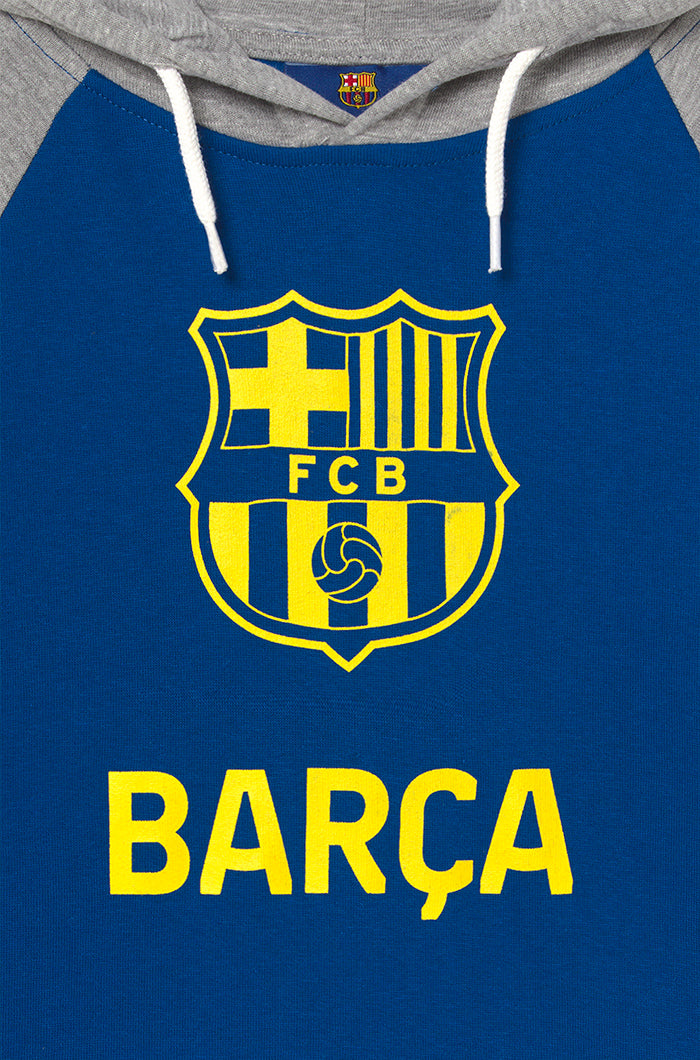 Sweatshirt à capuche FC Barcelone - Garçon