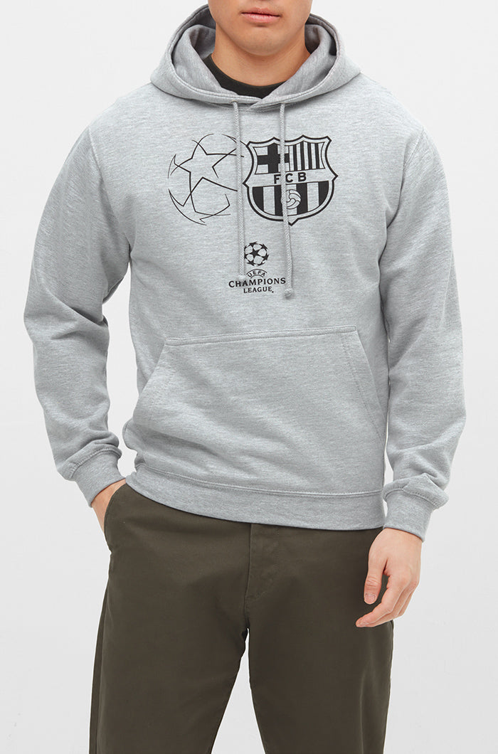 Sweatshirt à poche kangourou Ligue des Champions FC Barcelone