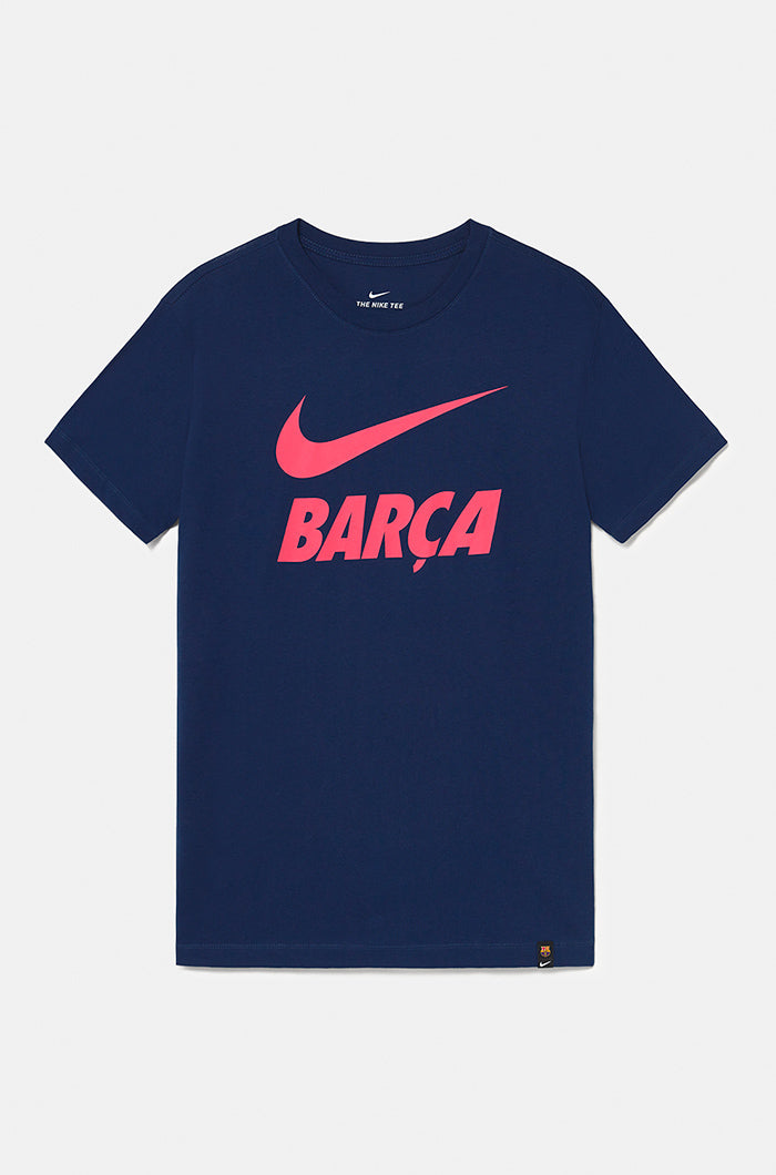 T-Shirt „Barça“ - Marineblau