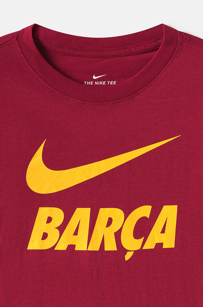 T-Shirt „Barça“ - Granatrot - Kinder