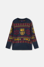 Sweat de Noël - Junior - Bleu