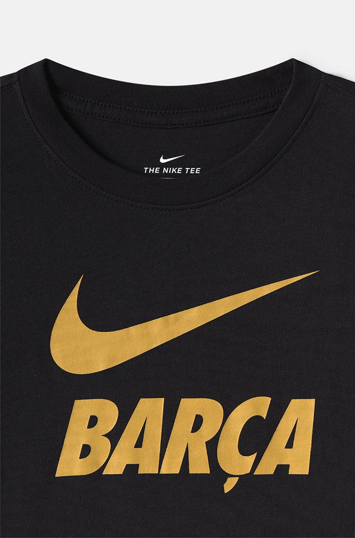 “Barça” T-shirt – Black – Boys