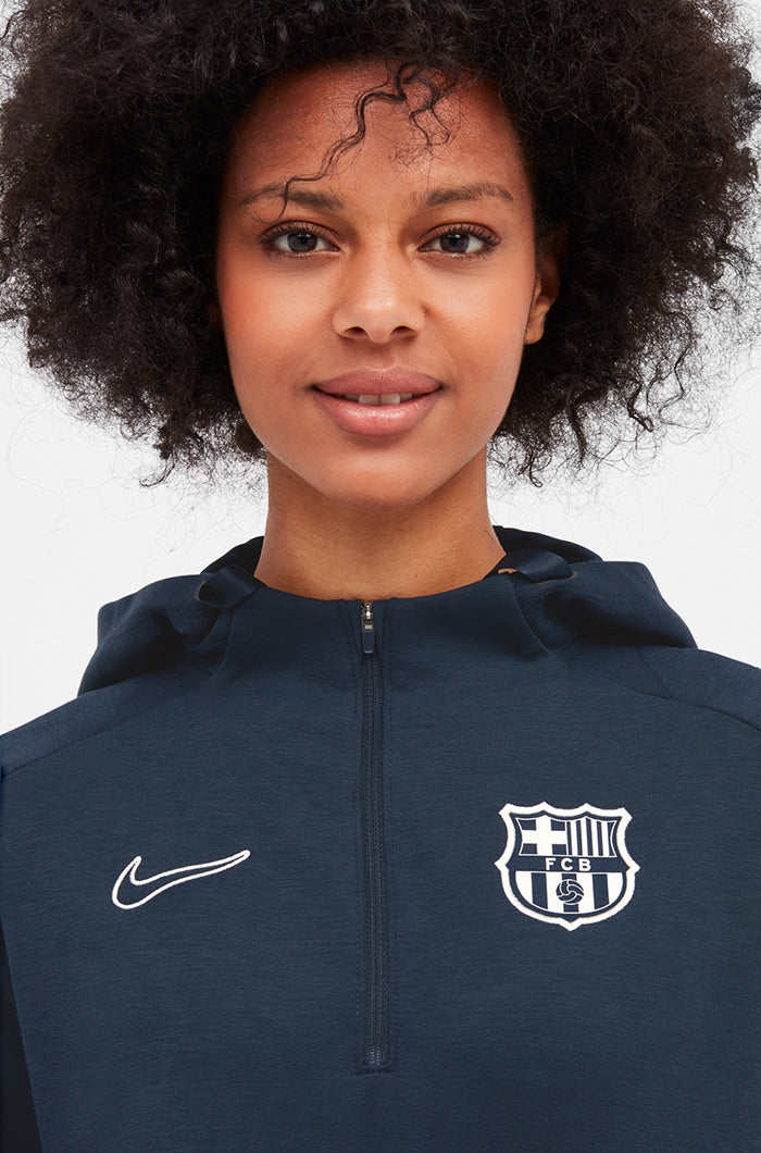 Sweat-shirt à capuche Barça Nike - Junior