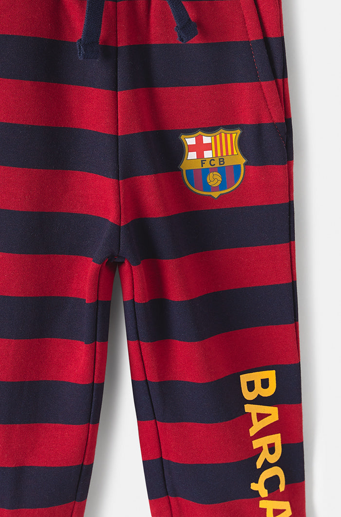 Pantalón a rayas FC Barcelona - Infantil