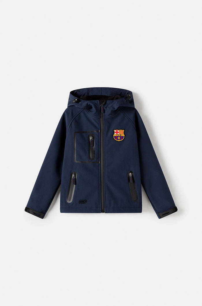 FC Barcelona Softshell Jacket – Boys