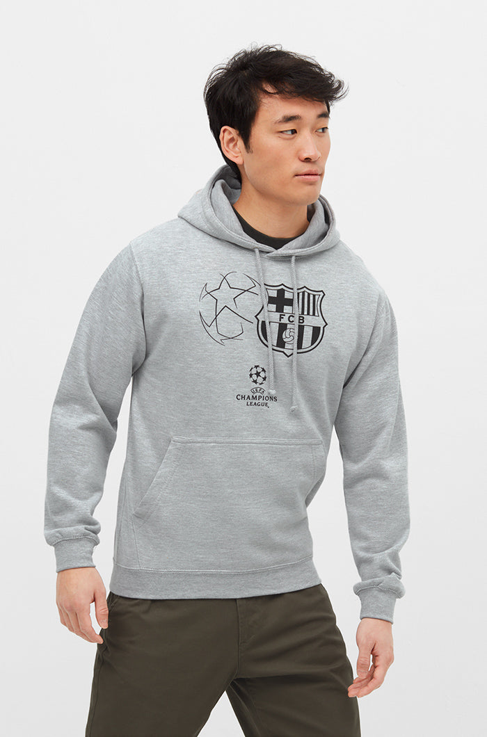 Sweatshirt à poche kangourou Ligue des Champions FC Barcelone
