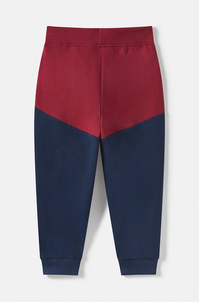 Pantalon de survêtement deux couleurs avec écusson FC Barcelone - Garçon