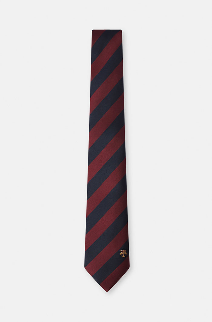 Krawatte in den Farben des FC Barcelona