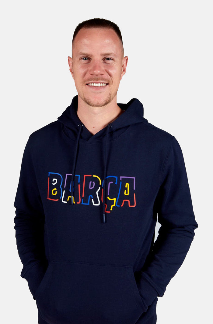 Sudadera con capucha Barça