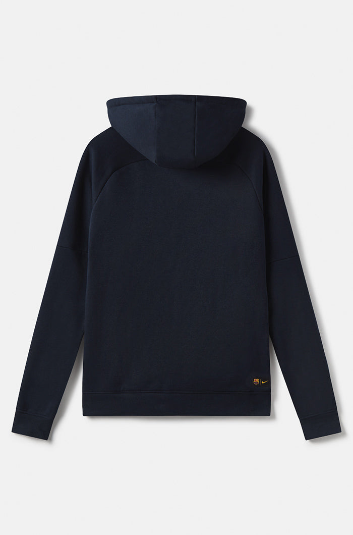 “Barça” kangaroo sweatshirt – Marine blue
