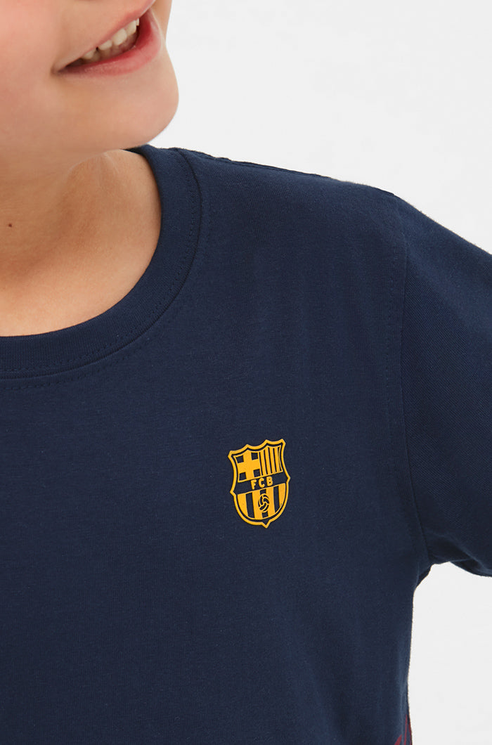 T-shirt aux couleurs du Barça - Junior