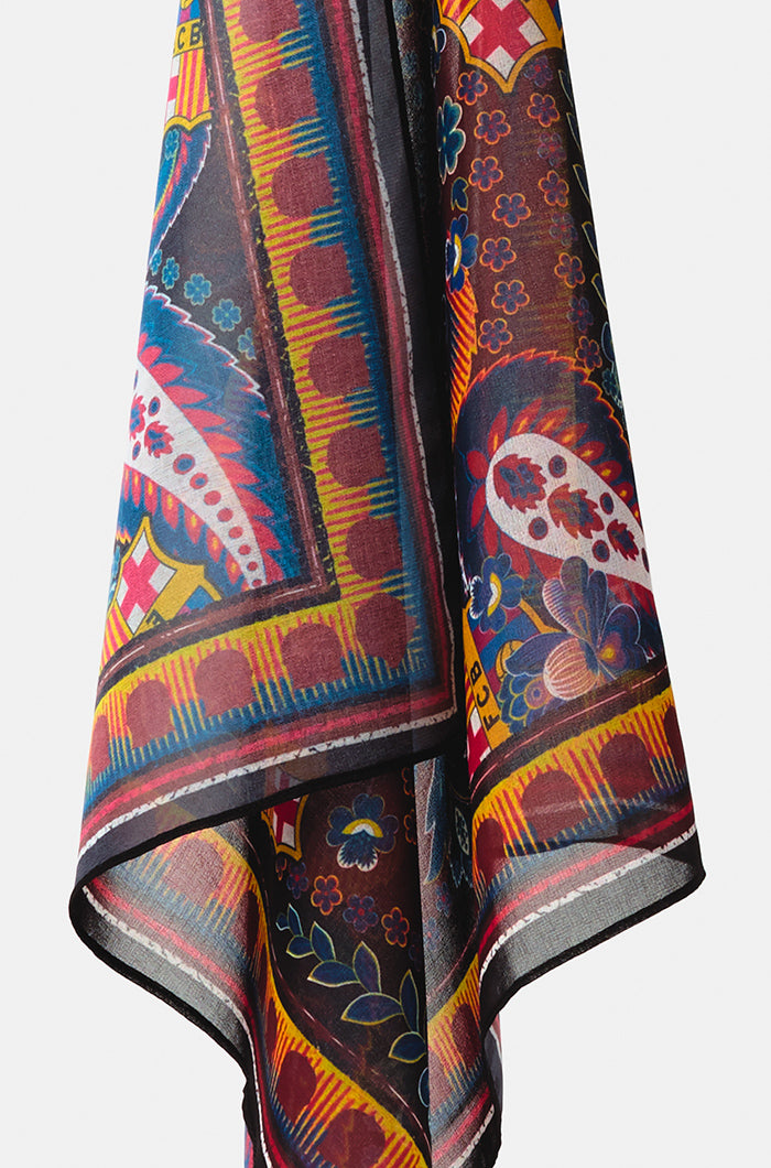 Pañuelo paisley FC Barcelona